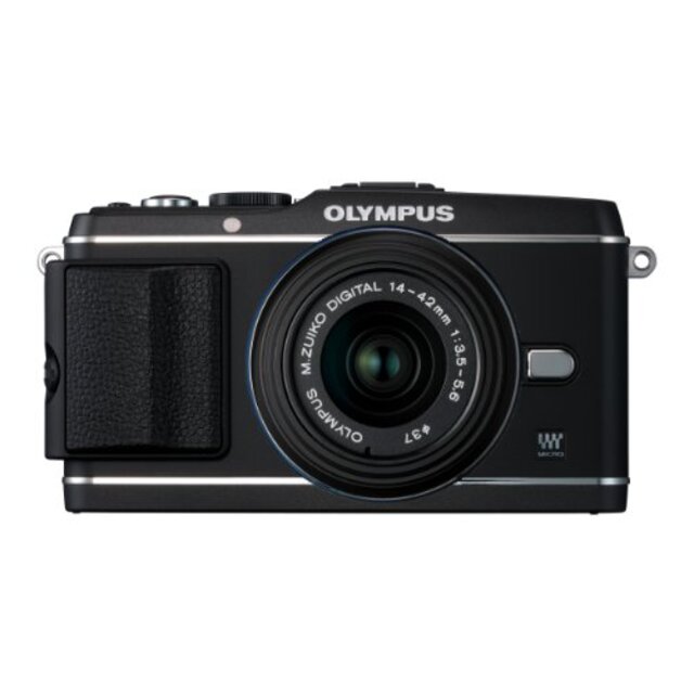 中古】OLYMPUS ミラーレス一眼 PEN E-P3 レンズキット ブラック E-P3 ...