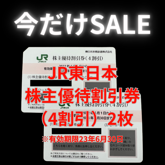 JR東日本株主優待割引券