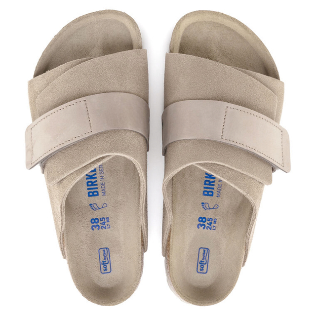 BIRKENSTOCK ビルケンシュトック Kyoto キョウト グレイトープレディース