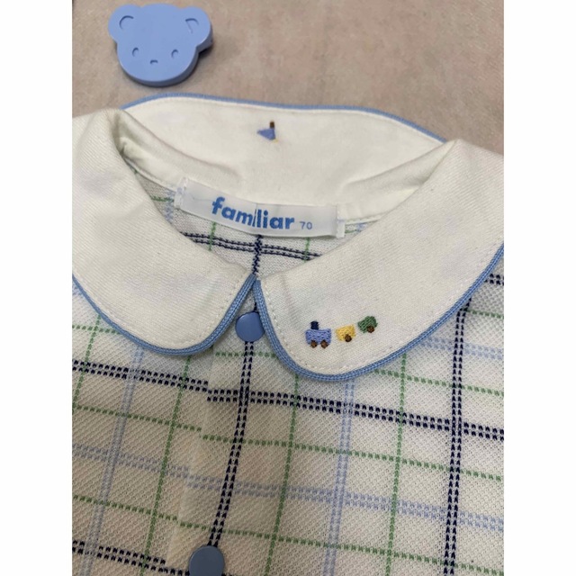 familiar(ファミリア)の専用　ファミリア　カバーオール70 キッズ/ベビー/マタニティのベビー服(~85cm)(カバーオール)の商品写真