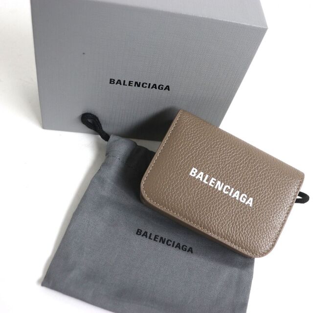 Balenciaga - 極美品□BALENCIAGA/バレンシアガ 593813 CASH MINI ロゴ