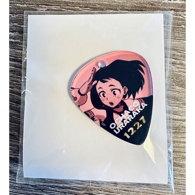 僕のヒーローアカデミア ヒロアカ ピック型アクリルキーホルダー 麗日お茶子 エンタメ/ホビーのアニメグッズ(キーホルダー)の商品写真