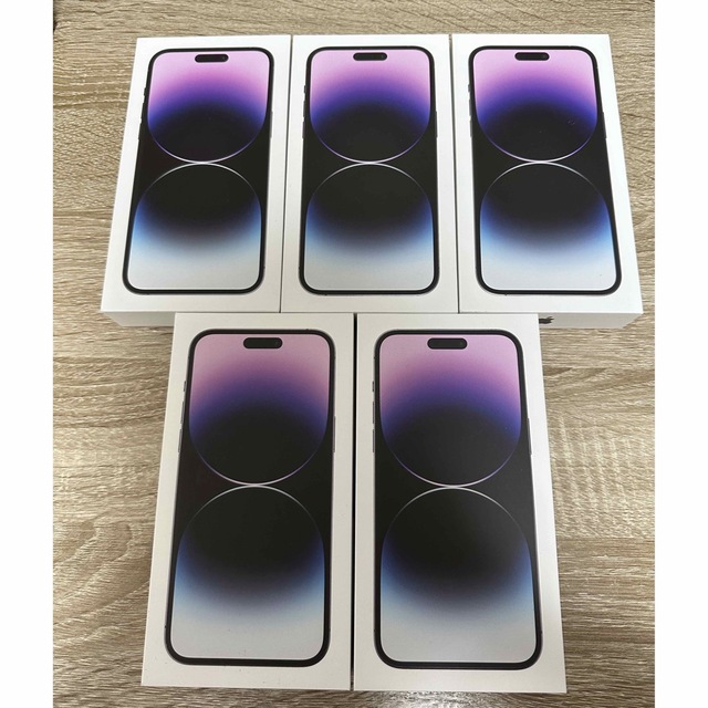 iPhone 14 Pro Max 256GB deep purple5台セット