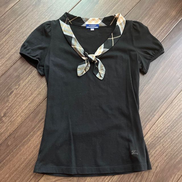 BURBERRY(バーバリー)のバーバリー　セーラーTシャツ レディースのトップス(Tシャツ(半袖/袖なし))の商品写真