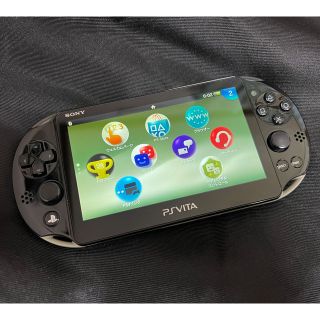 ソニー(SONY)のPlayStation Vita PCH-2000 黒 PSP PSvita(携帯用ゲーム機本体)
