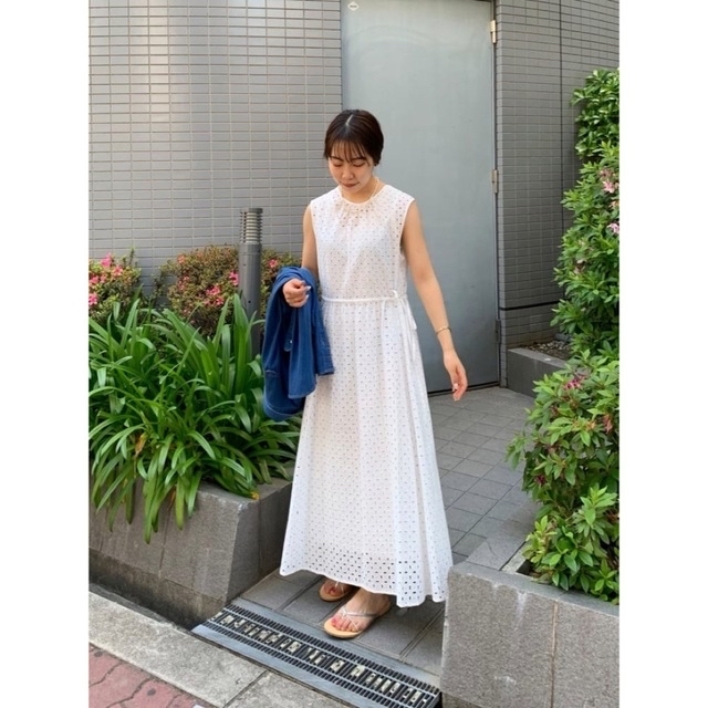 IENA - SHENERY シーナリー カットワークレースロングドレス 新品 ノースリーブの通販 by ♡CANDYBEAR♡|イエナならラクマ
