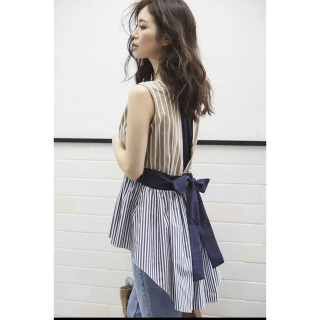 SEVEN TEN by MIHO KAWAHITO バックリボントップス SEVEN TEN by MIHO KAWAHITO バックリボントップス