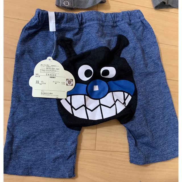 GAP Kids(ギャップキッズ)のパンツ5枚セット　まとめ売り　バイキンマン　ネイティブ　レギンス　保育園 キッズ/ベビー/マタニティのベビー服(~85cm)(パンツ)の商品写真