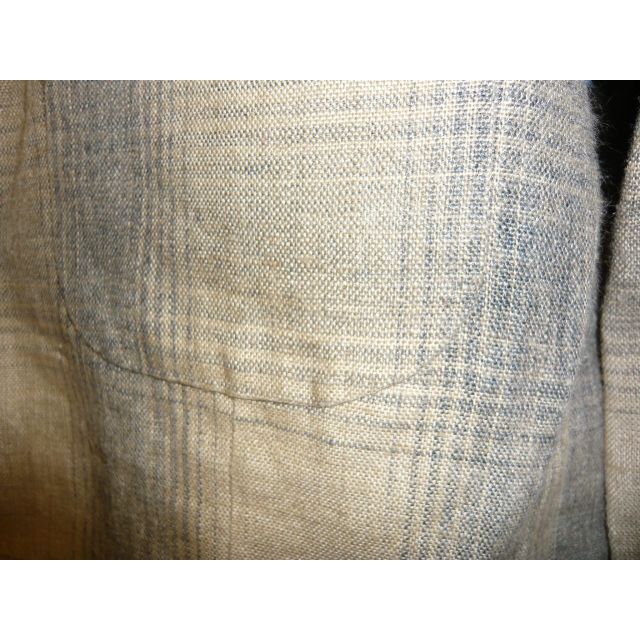 MONSIEUR NICOLE(ムッシュニコル)のNICOLE 二コル リネン ジャケット M　麻100％ メンズのジャケット/アウター(テーラードジャケット)の商品写真