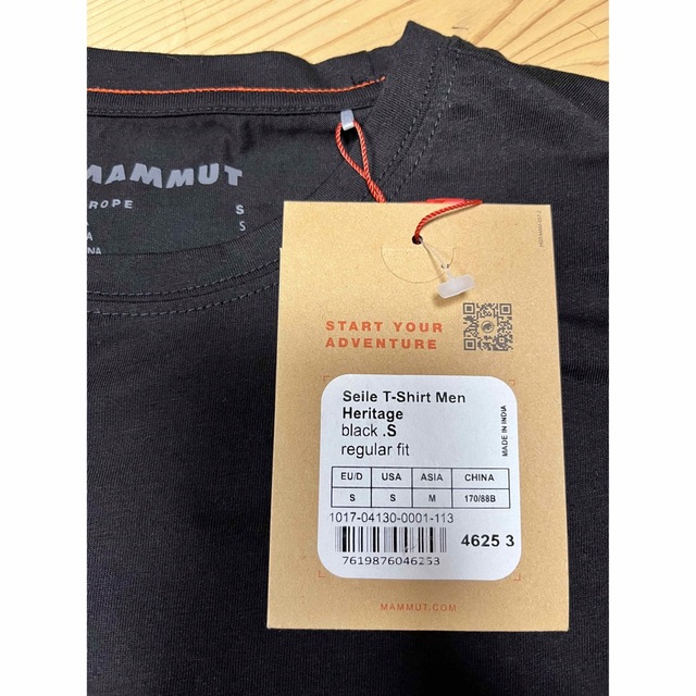 Mammut(マムート)のマムート半袖ロゴTシャツ　メンズ メンズのトップス(Tシャツ/カットソー(半袖/袖なし))の商品写真