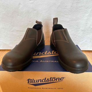 ブランドストーン(Blundstone)のUK5 【美品】ブランドストーン ローカットモデル　ダークブラウン(ブーツ)