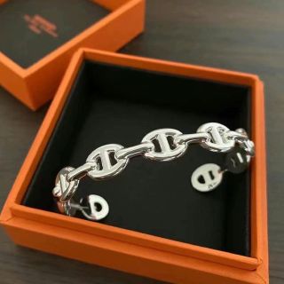 エルメス(Hermes)のHERMES（エルメス）　Chaine d'Ancre 　ブレスレット(ブレスレット)