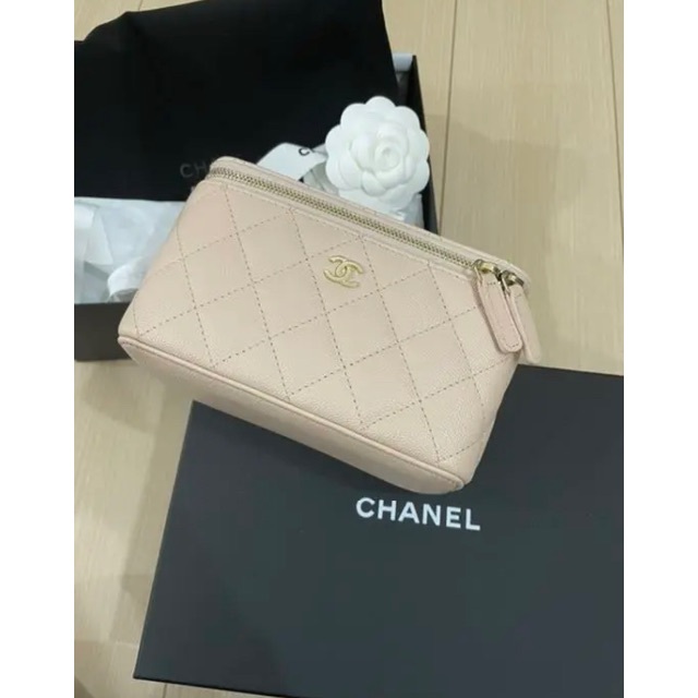 chanel ヴァニティ　ライトベージュ