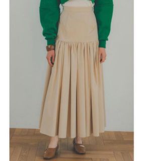 クラネ(CLANE)のブランド：CLANE 商品名：GATHER TIERED MAXI SKIRT (ロングスカート)