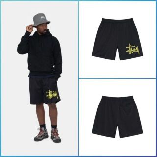 ステューシー(STUSSY)のSTUSSY BIG BASIC MESH SHORT(ショートパンツ)