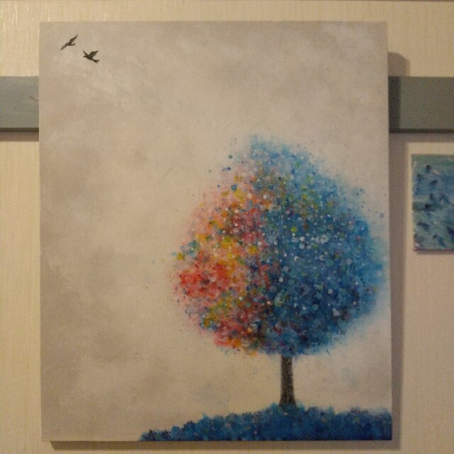 風景画 F20 72x60x1.5cm