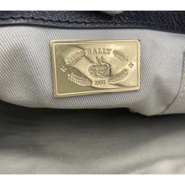 Bally(バリー)のBALLYトートバッグメンズ レディース ブラック レザー 肩掛け A4 メンズのバッグ(トートバッグ)の商品写真