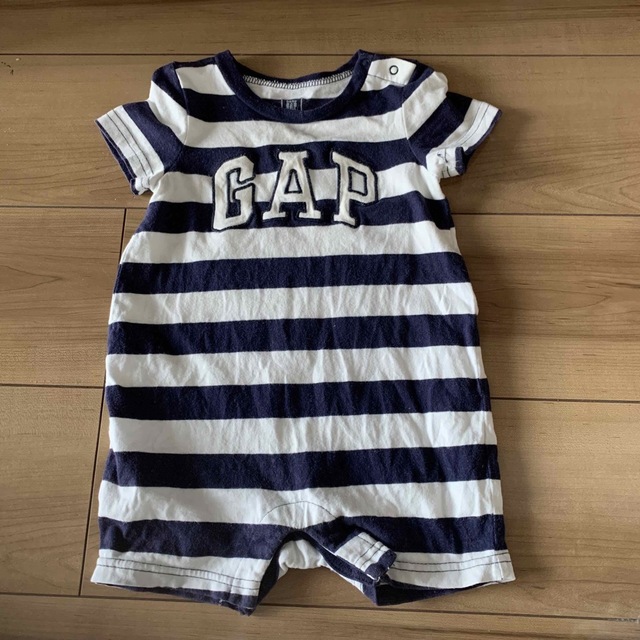 gap 半袖ロンパース 60 70 6-12m ロゴ 花柄 ボーダー 通販 美品 baby Gap デニムロンパース 70 ストライプ つなぎ