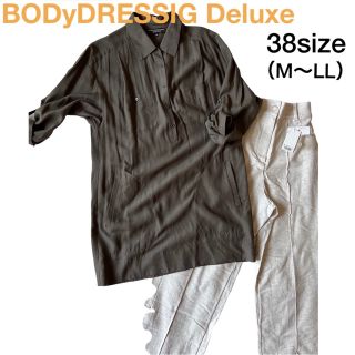 ボディドレッシングデラックス(BODY DRESSING Deluxe)のボディドレッシングデラックス　シャツブラウス　チュニック丈　ワンピース　トップス(ひざ丈ワンピース)