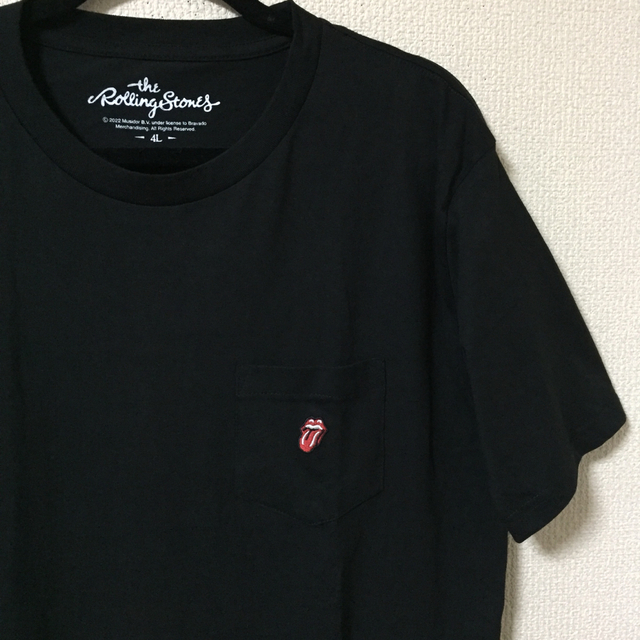 大きいサイズメンズ＊新品タグ付きローリングストーンズＴシャツ