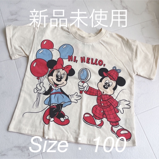 Disney(ディズニー)の♡　新品未使用タグ付き　ディズニー　Tシャツ　半袖　子供服　キッズ　ベビー キッズ/ベビー/マタニティのキッズ服男の子用(90cm~)(Tシャツ/カットソー)の商品写真