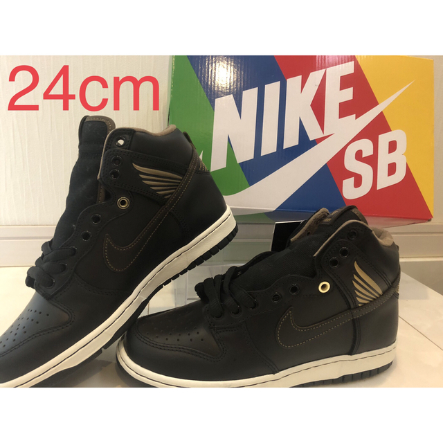 新品　Pawnshop × Nike SB Dunk High "Black"