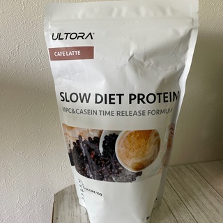 ULTORA SLOW DIET PROTEIN カフェラテ風味 1kg (プロテイン)