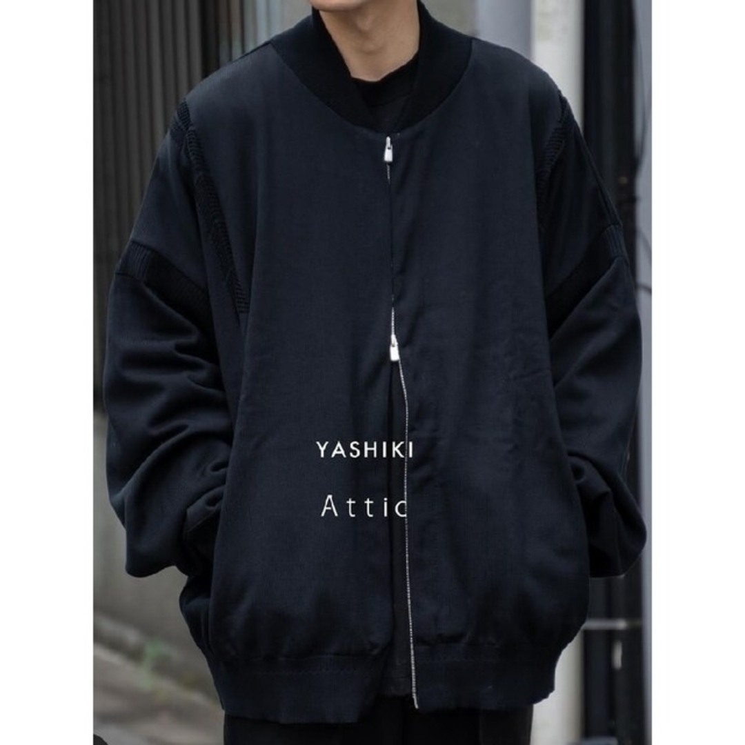 ニット/セーターyashiki exclusive itezora big ma-1 knit