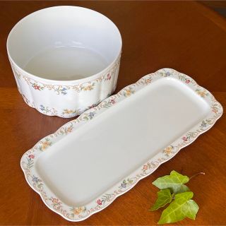 ローゼンタール(Rosenthal)の【レア】ドイツ製　ローゼンタール★クラシックローズ★パーティセット(食器)