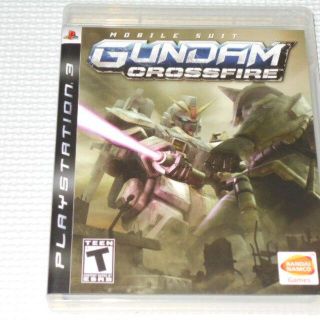 プレイステーション3(PlayStation3)のPS3★MOBILE SUIT GUNDAM CROSSFIRE 海外版 北米版(家庭用ゲームソフト)