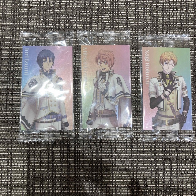 IDOLiSH7 ヘアケア購入特典 ヘアクリップとステッカー 三月,一織 ナギ