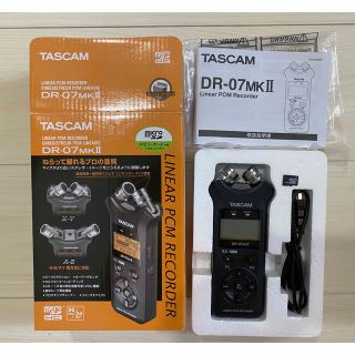 テスコム(TESCOM)のTASCAMタスカム DR-07MK II 【美品】 (その他)