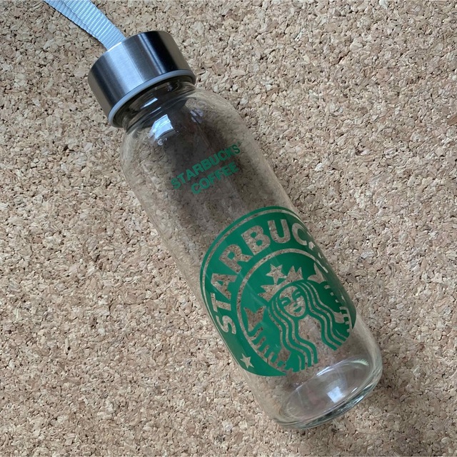 Starbucks Coffee(スターバックスコーヒー)の新品未使用【STARBUCKS COFFEE】スターバックス ガラスボトル インテリア/住まい/日用品のキッチン/食器(タンブラー)の商品写真