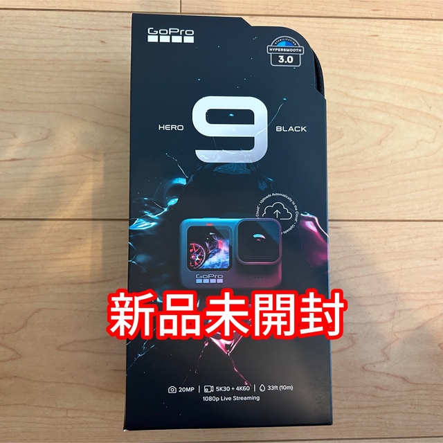 定番の冬ギフト GoPro GoPro-HERO9 Black全方位運動攝影機(CHDHX-901