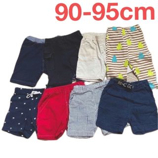 ブランシェス(Branshes)のハーフパンツ8点まとめ売り　90-95cm(パンツ/スパッツ)