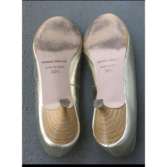 ゴールドパンプス❕ レディースの靴/シューズ(ハイヒール/パンプス)の商品写真