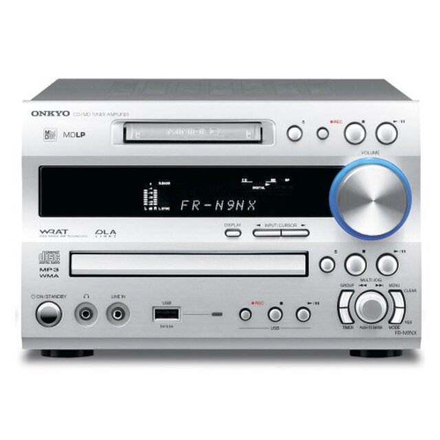 ONKYO CD/MDチューナーアンプ シルバー FR-N9NX(S) g6bh9ry