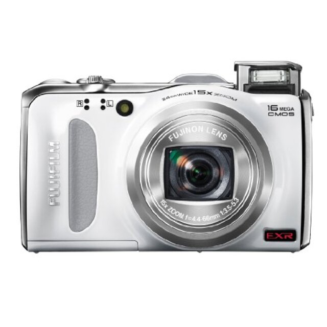 FUJIFILM デジタルカメラ FinePix F600EXR ホワイト 1600万画素 広角24mm光学15倍 F FX-F600EXR W g6bh9ry