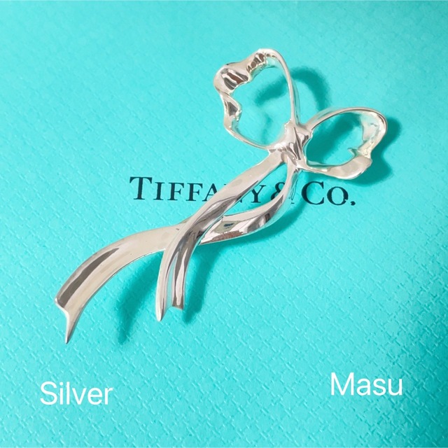 TIFFANY&Co. ティファニーリボンブローチ