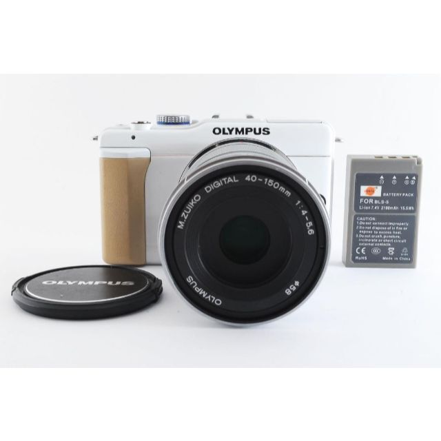 OLYMPUS(オリンパス)の【C2597】OLYMPUS PEN Lite E-PL1s デジタルカメラ スマホ/家電/カメラのカメラ(コンパクトデジタルカメラ)の商品写真