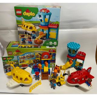 レゴ(Lego)のLEGO デュプロのまち　くうこう　10590＋10871 のセット(積み木/ブロック)