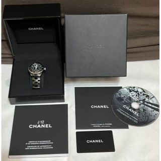 シャネル CHANEL H6515 J12 パラドックス デイト 自動巻き メンズ 極美品 箱・保証書付き_755354