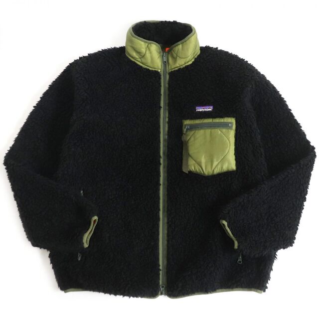 未使用品□READY MADE/レディメイド TEDDY JACKET キルティング切替 テディジャケット/ボアフリースブルゾン ブラック系 2 日本製 正規品