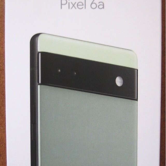 Google pixel 6a 新品未使用　開通確認のみ
