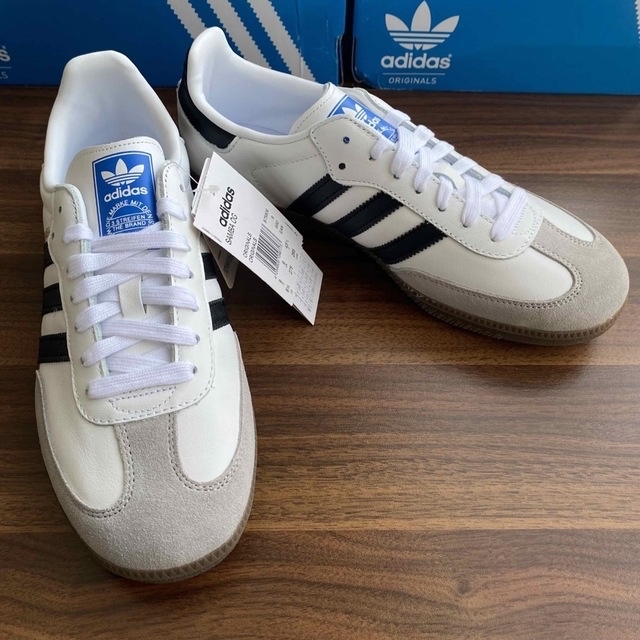 早い者勝ち！　adidas Samba OG Cloud White 27.5㎝ | フリマアプリ ラクマ