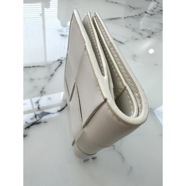 Bottega Veneta - ボッテガヴェネタ ミニ財布 コンパクトウォレット 白