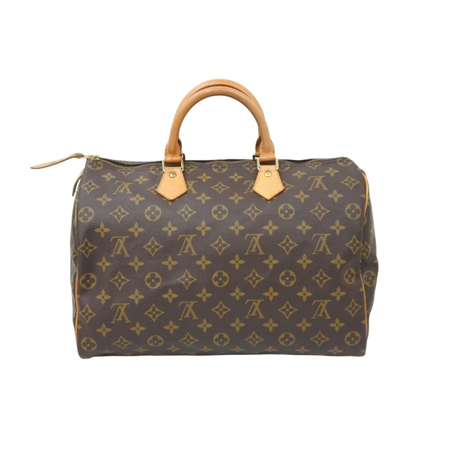 LOUIS VUITTON ルイ・ヴィトン ハンドバッグ モノグラム スピーディー 35 バンドリエール M41107 良品  48774ファスナー内側