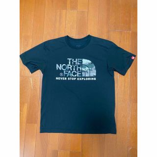 ザノースフェイス(THE NORTH FACE)のTHE NORTH FACE ノースフェイス　迷彩プリントTシャツ　古着(Tシャツ/カットソー(半袖/袖なし))