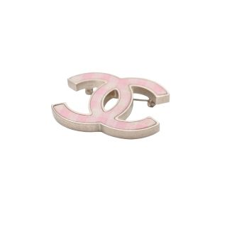 美品 希少 CHANEL シャネル チェーン ブローチ ビッグサイズ 刻印有