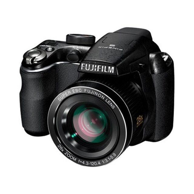 FUJIFILM FinePix S3400 ブラック 14 MP 3インチ LCD 28倍光学ズーム 24mm 広角デジタルカメラ